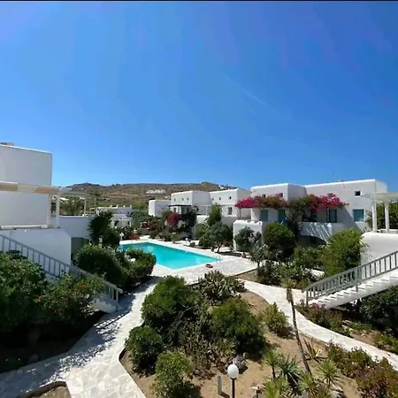 Casa de Férias Ilios Cozy Cycladic Poolhouse Mykonos With Security Guard