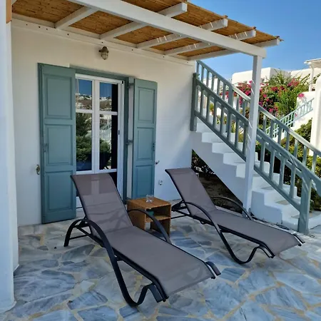 Ilios Cozy Cycladic Poolhouse Mykonos With Security Guard Casa de Férias *